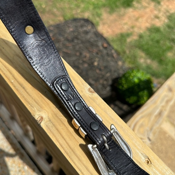 Vintage Appaloosa Leather Belt w/19 Walking Liberty & Eagle Silver Half Dollars main image 16